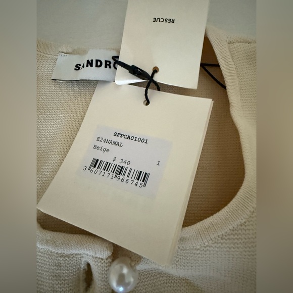 Sandro Beaded cardigan - Picture 5 of 8